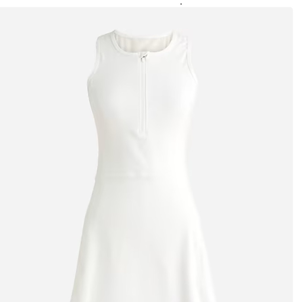 J. Crew CloudStretch half-zip sports dress